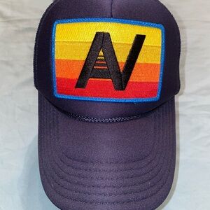 Aviator Nation Navy Cap with Sundown Patch
